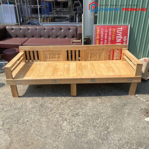Thanh Lý Giường Trường Kỷ Gỗ Sồi Giá Rẻ