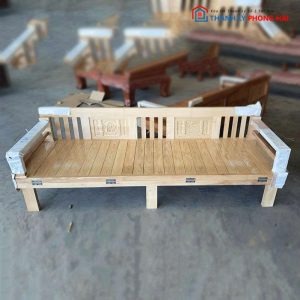 Thanh Lý Giường Trường Kỷ Gỗ Sồi Giá Rẻ