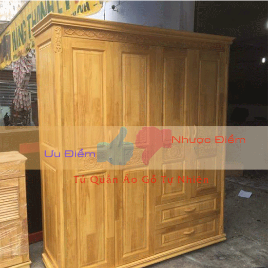 Ưu-Nhược-Điểm-Của-Tủ-Quần-Áo-Gỗ-Tự-Nhiên Ưu - Nhược Điểm Của Tủ Quần Áo Gỗ Tự Nhiên