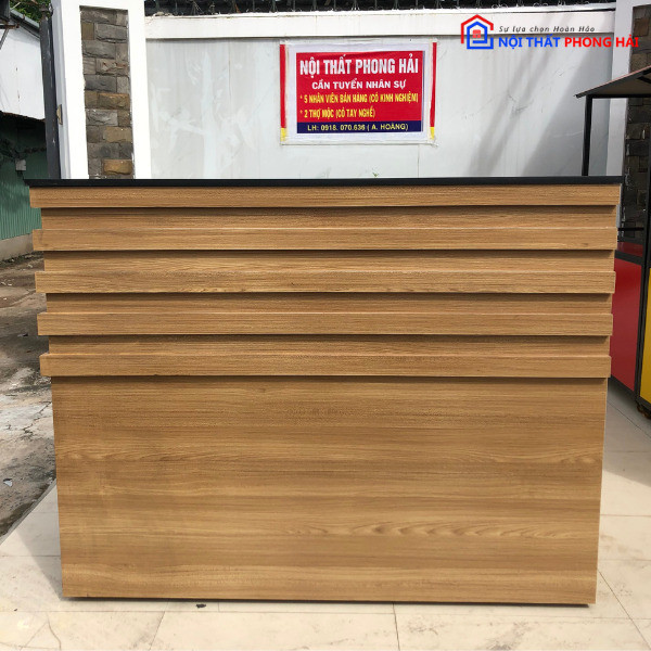 Thanh-ly-quay-pha-che-ca-phe-go-18 Thanh Lý Quầy Pha Chế Cà Phê Gỗ Mới 99% [10 Mẫu]