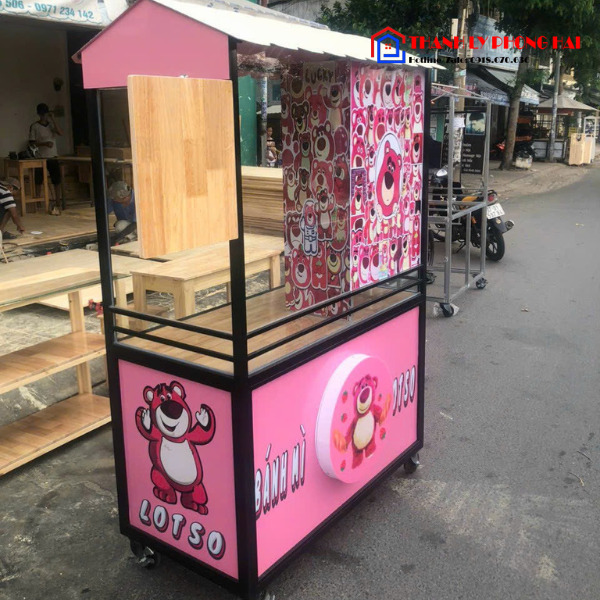 Thanh-ly-quay-pha-che-ca-phe-go-22 Thanh Lý Quầy Pha Chế Cà Phê Gỗ Mới 99% [10 Mẫu]