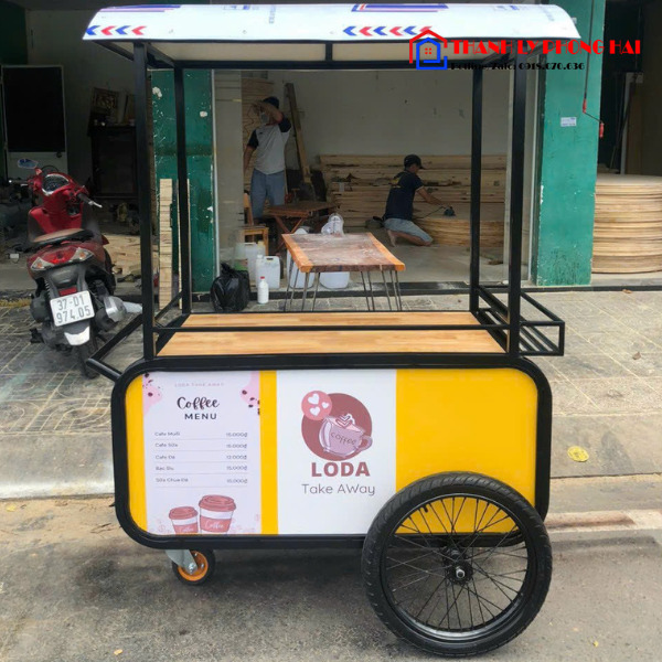 Thanh-ly-quay-pha-che-ca-phe-go-24 Thanh Lý Quầy Pha Chế Cà Phê Gỗ Mới 99% [10 Mẫu]