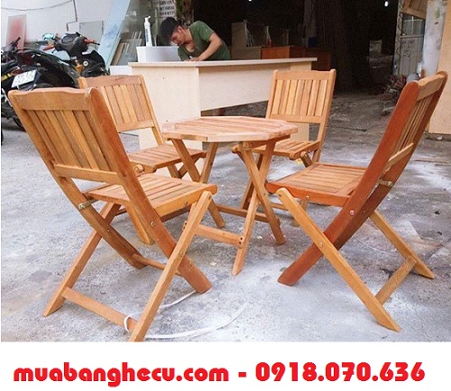 thanh lý bàn ghế gỗ thông pallet