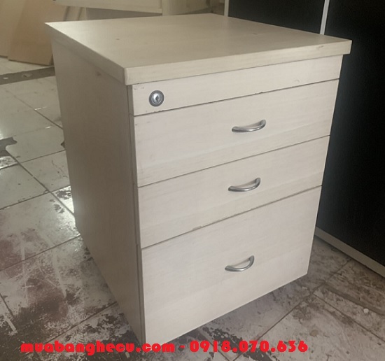 Tủ Cabinet Văn Phòng 3 Ngăn, Mới 98%