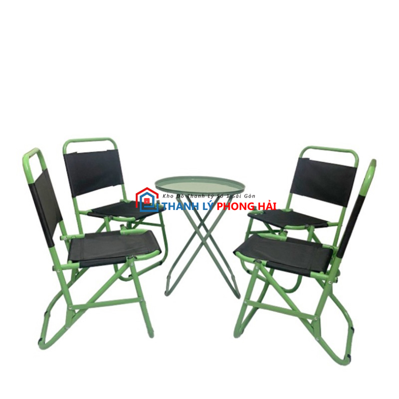 bo-ban-ghe-xep-tra-chanh1 Thanh Lý Bàn Trà Chanh Xếp Sắt Mới 99% (Nhiều Màu)