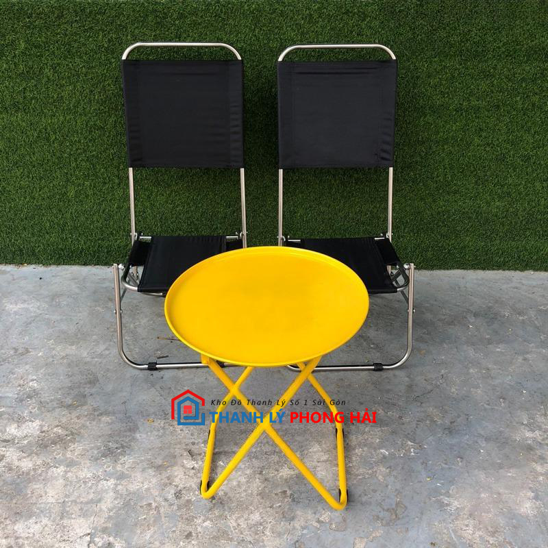 bo-ban-ghe-xep-tra-chanh5 Thanh Lý Bàn Trà Chanh Xếp Sắt Mới 99% (Nhiều Màu)