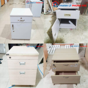 Tủ Hồ Sơ Cabin Gỗ Cũ 2 Hộc (nhiều mẫu)