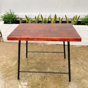 Thanh Lý Bàn Cafe Gỗ Chân Sắt Mới 99%
