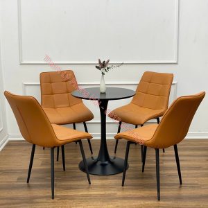 Thanh Lý Bộ Bàn Cafe 4 Ghế Camila Mới 99%