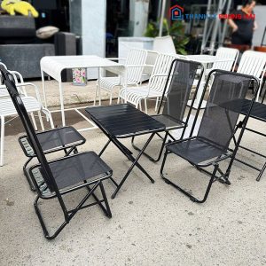 Thanh Lý Bộ Bàn Ghế Xếp Cafe Mới 99%