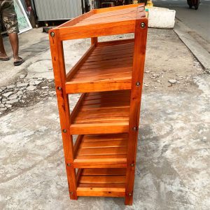Kệ Giày Dép 5 Tầng Gỗ Cao Cấp Mới 99%