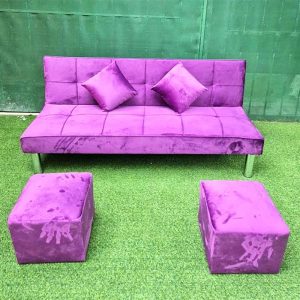 Thanh Lý Bộ Sofa Bed Bọc Simili Mới 99% (Nhiều Màu)