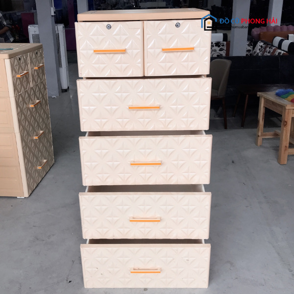 thanh-ly-tu-quan-ao-nhua-10-2-1 Thanh Lý Tủ Quần Áo Nhựa Paris Mới 99% (Nhiều Tầng)