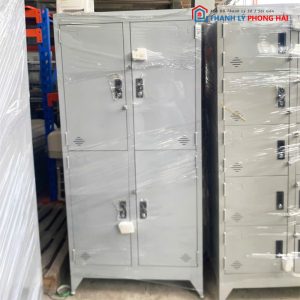 Tủ Sắt Locker 4 Cánh Dày Đẹp Mới 99%