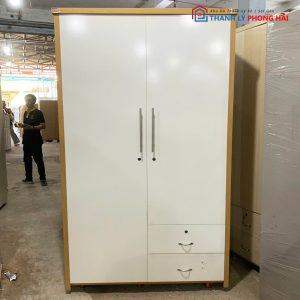 Tủ Quần Áo 2 Cánh Tồn Kho Giá Rẻ Mới 99%