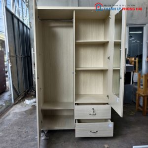 Tủ Quần Áo 2 Cánh Tồn Kho Giá Rẻ Mới 99%