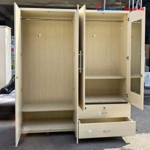 Tủ Quần Áo 4 Cánh Hiện Đại Giá Rẻ Mới 99%