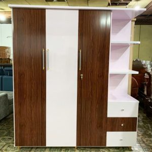 Tủ Áo Nhựa Liền Kệ Đài Loan 1m6 Mới 99%
