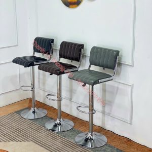 Thanh Lý Ghế Bar Khung Inox Hiện Đại Mới 99%