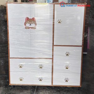 Thanh Lý Tủ Nhựa Đài Loan Mini 1M2x1M Mới 99%