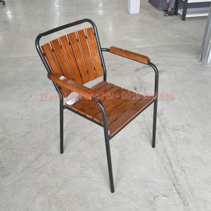 Thanh Lý Ghế Cafe Thẻ Gỗ Màu Nâu Mới 99%