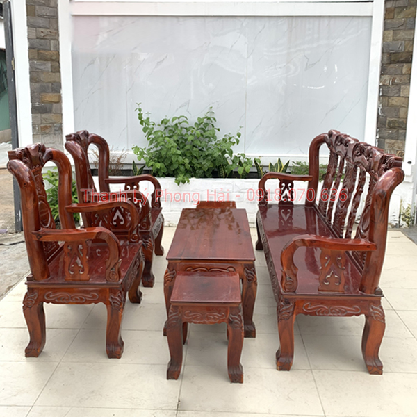 ban-ghe-go-kieu-xua-1 Thanh Lý Bàn Ghế Gỗ Kiểu Xưa Giá Rẻ Tại TP.HCM