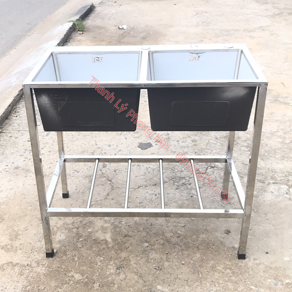 thanh-ly-bon-rua-chen-inox-co-chan-5 Thanh Lý Bồn Rửa Chén Inox Có Chân Giá Rẻ TP.HCM