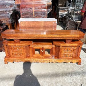 Thanh Lý Kệ Tivi Gỗ Sồi 1M8 Tồn Kho Mới 99%