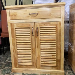 Thanh Lý Tủ Giày Gỗ Cao Su 60CM Tồn Kho Mới 99%