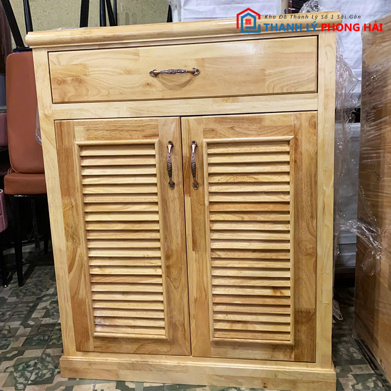 thanh-ly-tu-giay-go-cao-su-60cm-ton-kho-gia-tot-2 Thanh Lý Tủ Giày Gỗ Cao Su 60CM Tồn Kho Mới 99%
