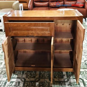 Thanh Lý Tủ Giày Gỗ Sồi 1M Tồn Kho Mới 99%