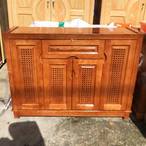 Thanh Lý Tủ Giày Gỗ Sồi 1M2 Tồn Kho Mới 99%