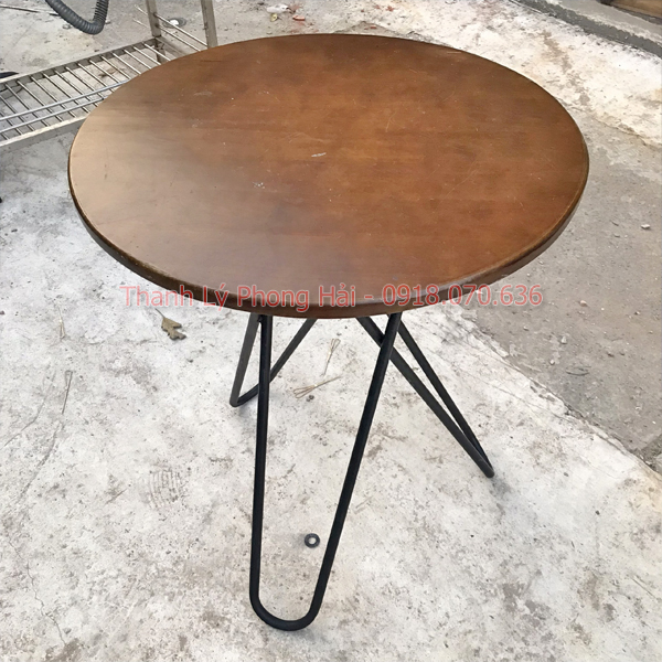 11-mau-ban-tron-go-thanh-ly-gia-re-1 11+ Mẫu Bàn Tròn Gỗ Thanh Lý Giá Rẻ Tại TPHCM