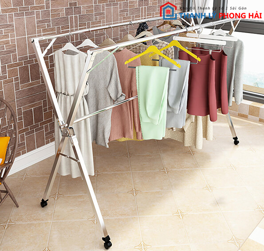 sao-phoi-do-cu Thanh Lý Sào Phơi Đồ Inox Cũ Giá Rẻ (2 Loại)