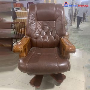 Thanh Lý Ghế Giám Đốc Cao Cấp Nâu Cũ Giá Rẻ