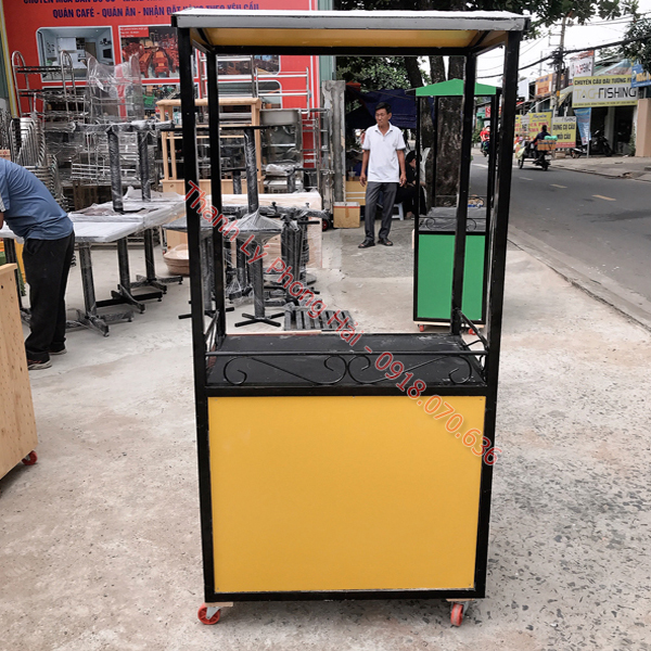 xe-day-ban-hang-via-he-thanh-ly-7 Xe Đẩy Bán Hàng Vỉa Hè Thanh Lý Giá Rẻ Tại TPHCM