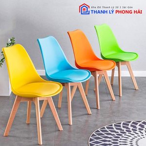 Thanh Lý Ghế Eames Có Nệm Mới 99% (Nhiều Màu)