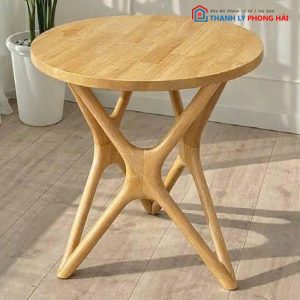 Thanh Lý Bàn Cafe Gỗ Chân Sao Mới 99%