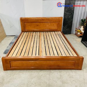 Thanh Lý Giường Bệt Gỗ Xoan Đào 1M6 Mới 99%