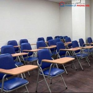 Thanh Lý Ghế Xếp Liền Bàn Lưng Cao Cũ Giá Rẻ (Nhiều Màu)