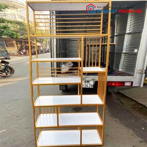 Thanh Lý Kệ Hồ Sơ Gỗ 1M2 Trắng Vàng Mới 99%