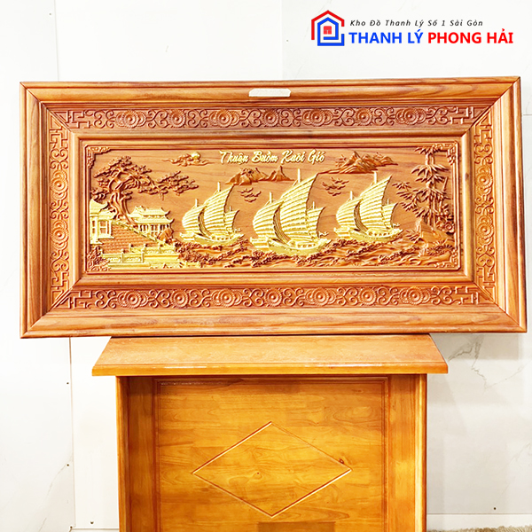 Thanh-ly-tranh-go-thuan-buom-xuoi-gio-2 Thanh Lý Tranh Gỗ Tự Nhiên Thuận Bườm Xuôi Gió Tồn Kho 99% Giá Rẻ