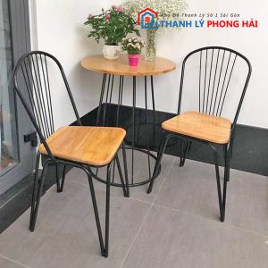 Thanh Lý Bộ Bàn Ghế Tăm Quạt Mới 99%