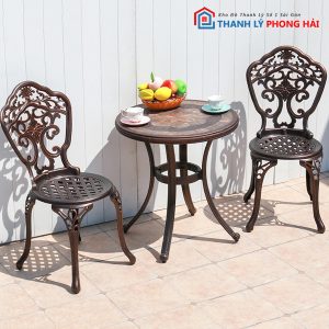 Thanh Lý Bộ Bàn Ghế Kiểu Cổ Điển Mới 99%