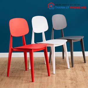 Thanh Lý Ghế Nhựa Đúc Bunny Mới 99% (Nhiều Màu)