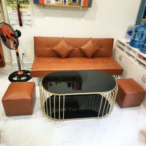 Bộ Sofa Bed Da Simili