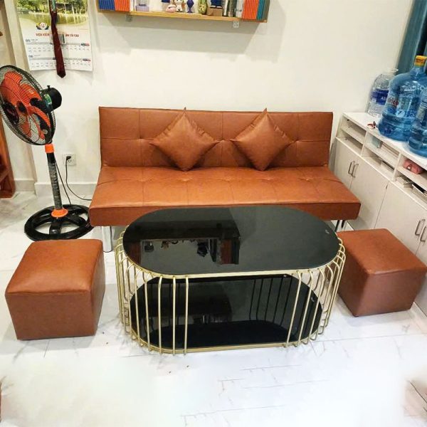 Bộ Sofa Bed Da Simili