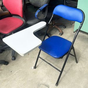 Thanh Lý Ghế Xếp Liền Bàn Xanh Đen Cũ Giá Rẻ