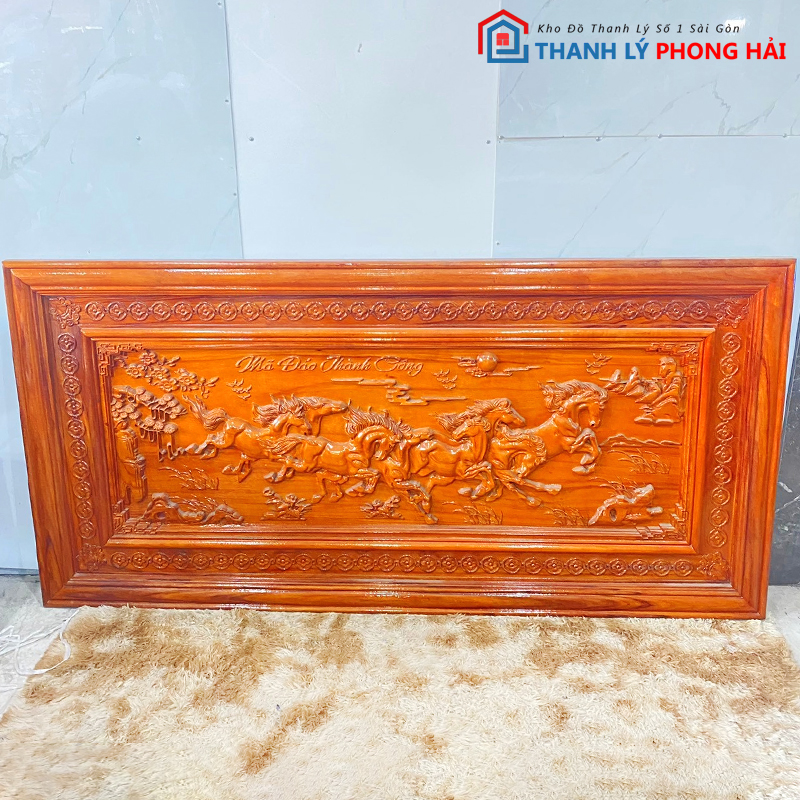 tranh-treo-tuong-cu-1 Thanh Lý Tranh Mã Đáo Thành Công Mới 99% (2 Kích Thước)