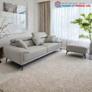Thanh Lý Bộ Sofa 2M2 Kèm Đôn Lớn Mới 99% (Nhiều Mẫu)